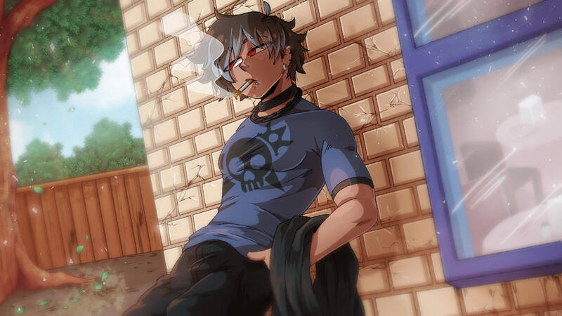 Sample of Cutscene art - Alfie